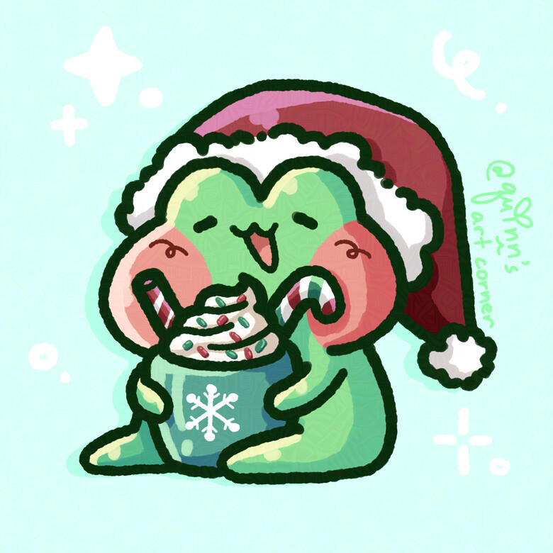 Christmas Frog