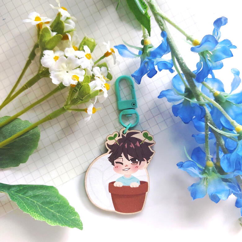 Oikawa Plant Pot Charm