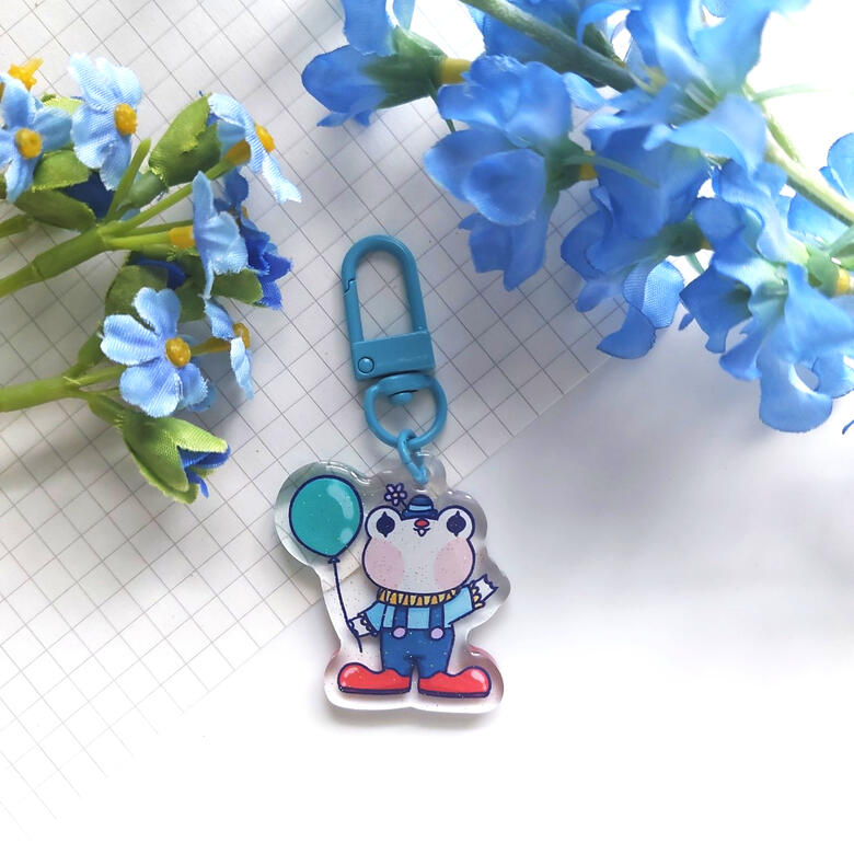 Froggy Clown Charm