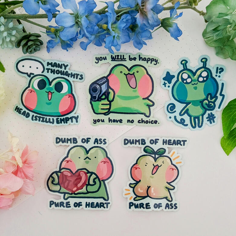 Froggy Stickers
