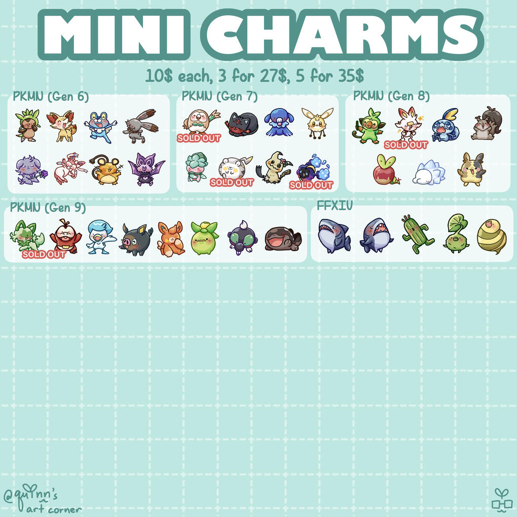 Mini Charms