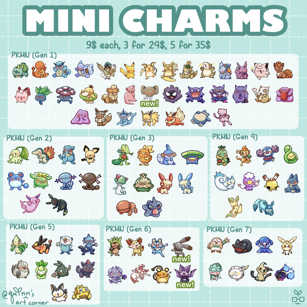 Mini Charms