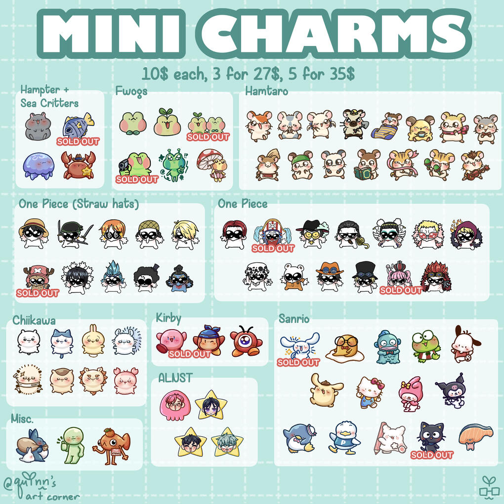 Mini Charms