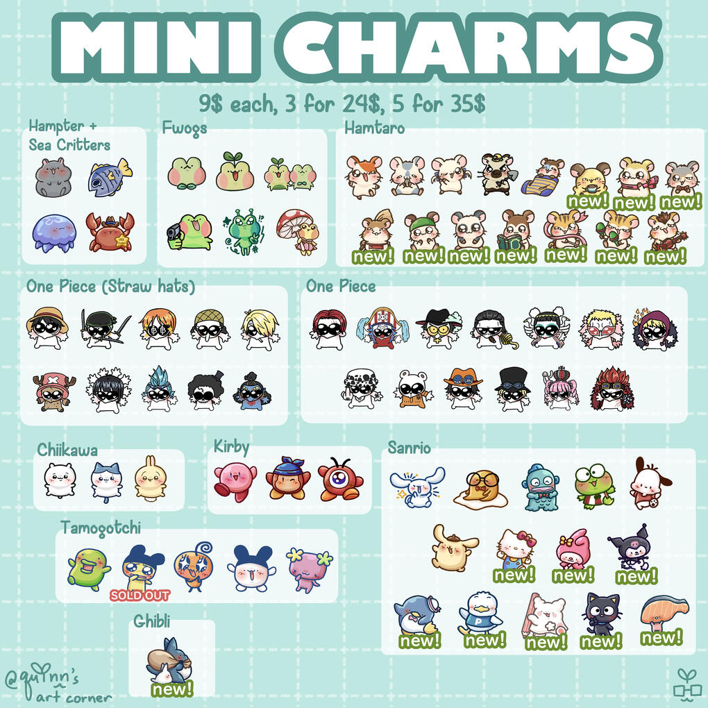 Mini Charms