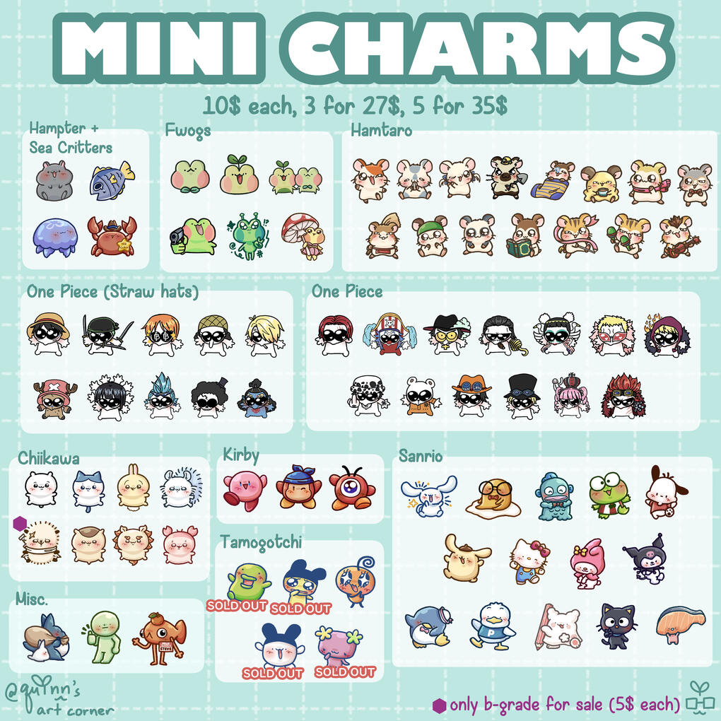 Mini Charms