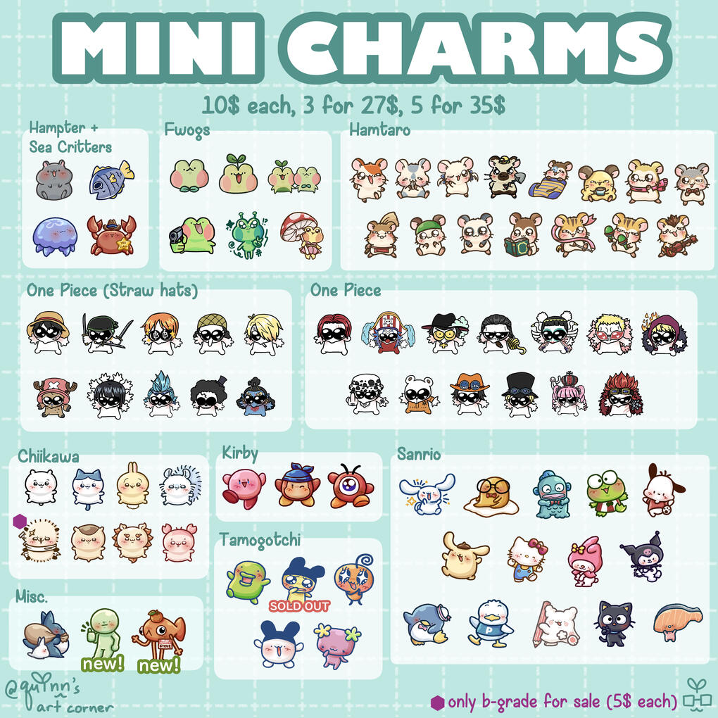 Mini Charms