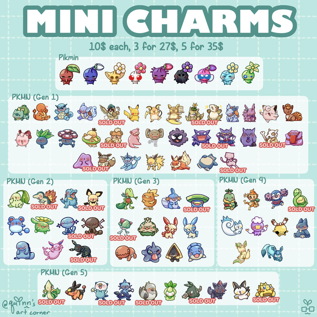 Mini Charms