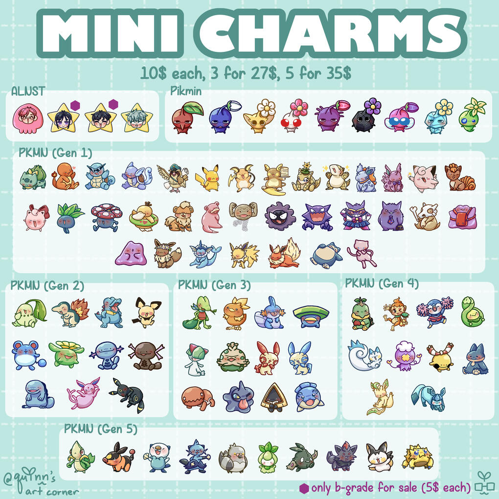 Mini Charms