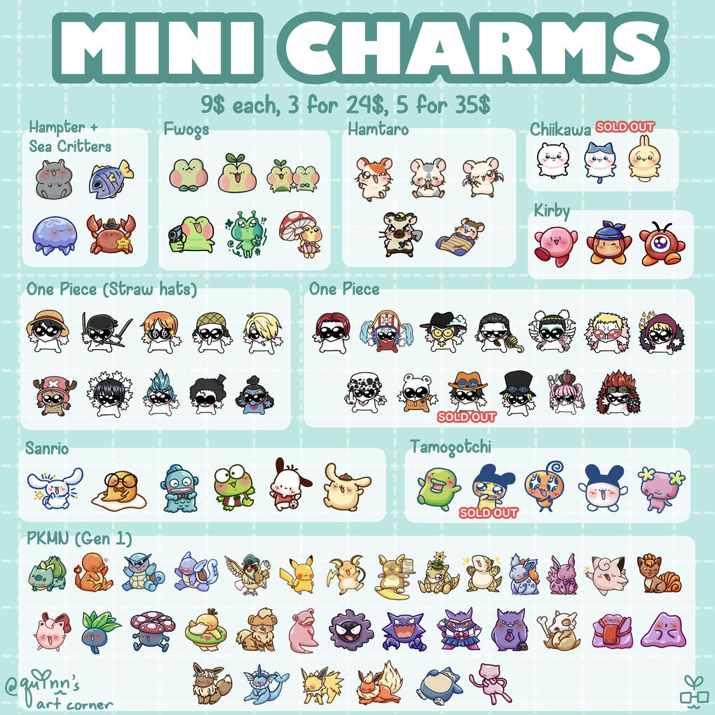 Mini Charms