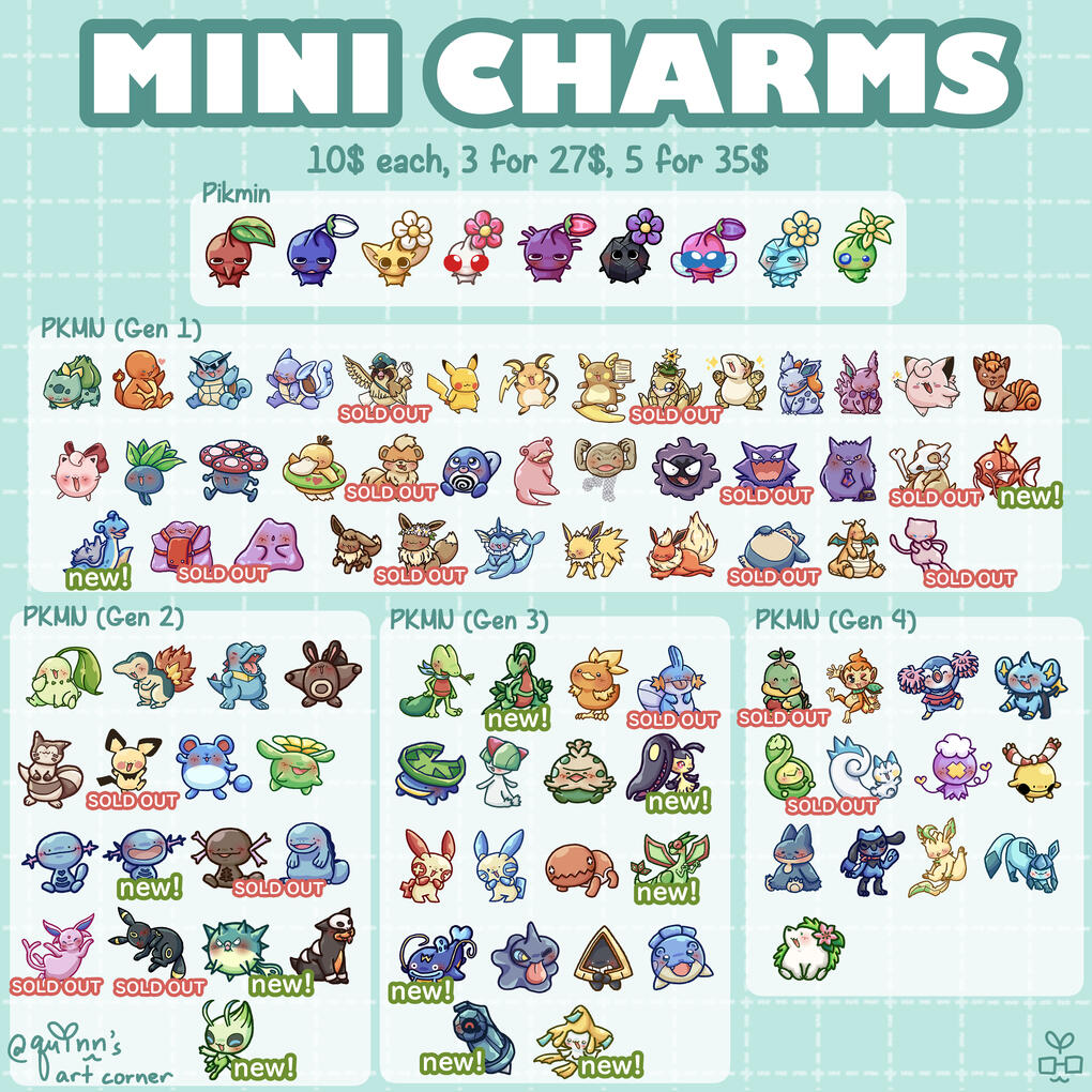 Mini Charms