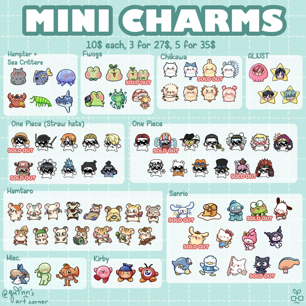 Mini Charms